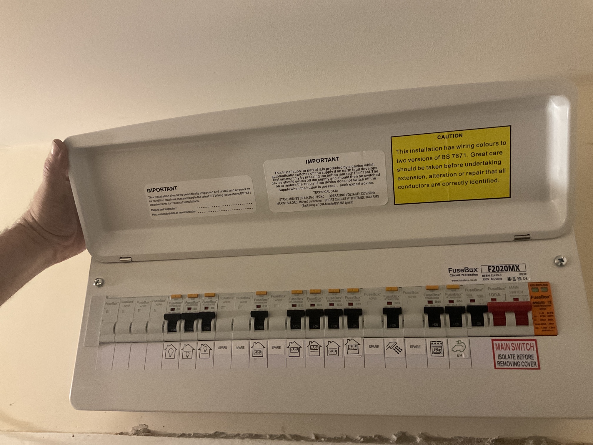 Replacement Consumer Unit