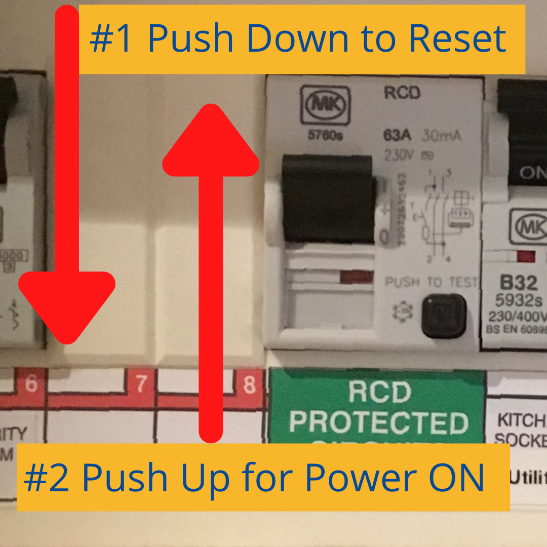 MK RCD - Push Down - Push Up Bright Spark Electricians