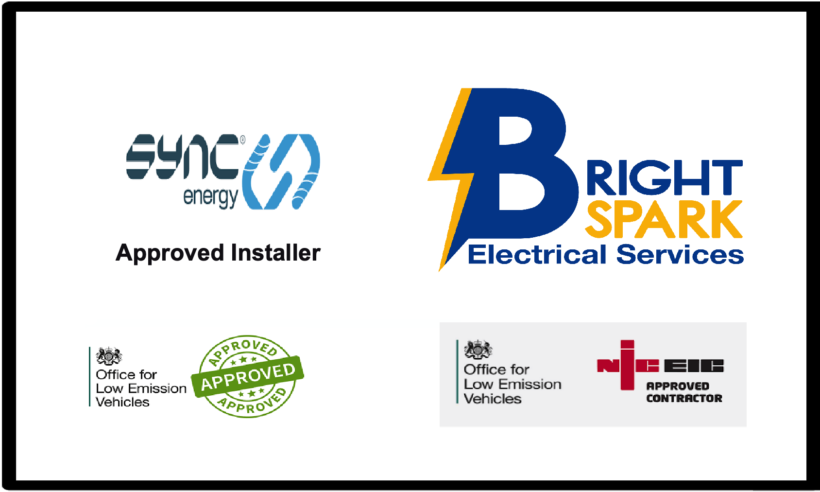 Sync Energy Approved Installer - Bright Spark Electrician
