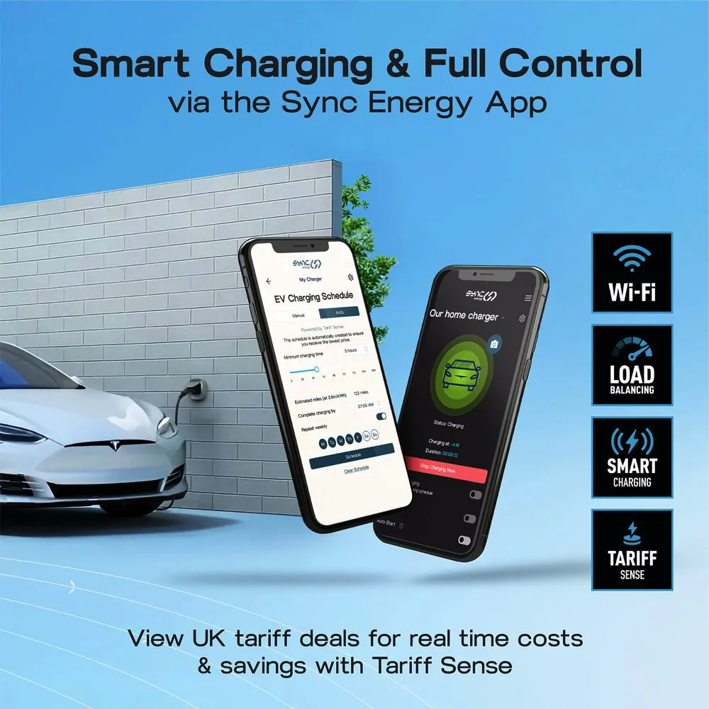 Sync Energy Ling EV Charger App